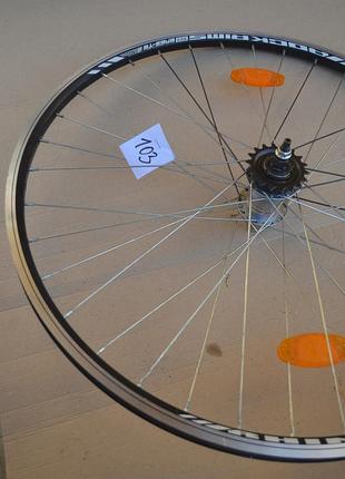 Заднє колесо в зборі 28" на shimano nexus 3 sg-3c41 / №103