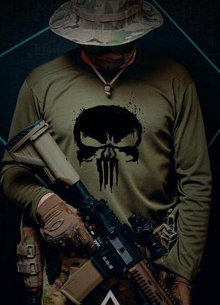 Кофта \ long sleeve з черепом l