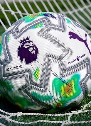 М'яч футбольний puma orbita ultimate thrill premier league 25/26 (fifa quality) розмір 5
