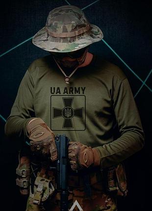Кофта олива \ long sleeve ua army xl