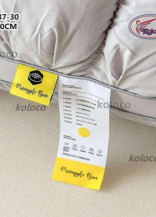 Подушка-тесто "зефирка" 50х70 koloco белый 2