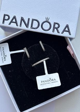 Набор украшений пандора кольцо и серьги pandora