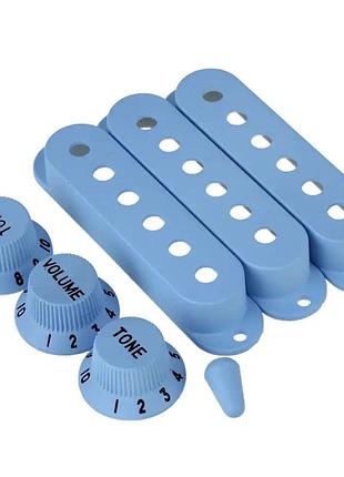 Набор фурнитуры для электрогитары light blue