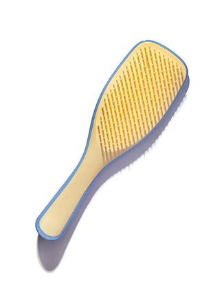 Щетка для волос hair comb wet detangling hair brush blue-yellow