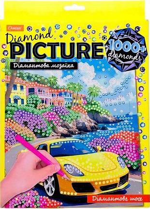 Алмазная мозаика "diamond picture: бриллиантовое шоссе" (20х20)
