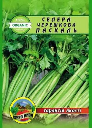 Сельдерей черешковый паскаль пакет 0,5 гр. среднеранний сорт.
