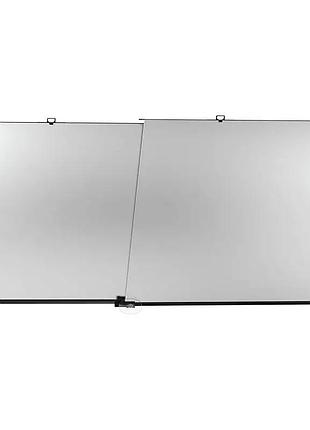 Солнцезащитная шторка на лобовое стекло (комплект из 2 шт) (1.35x0.7m) black
