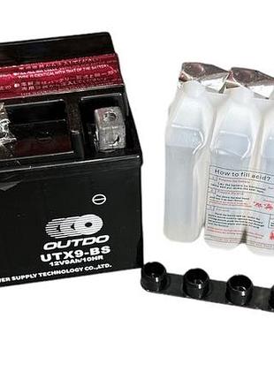Акумулятор utx9-bc outdo чорний заливний 105x85x150