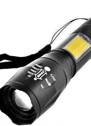 Ліхтарик ручний bailong cob usb micro charge ( bl 4614)