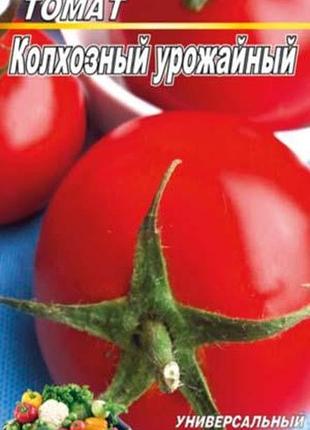 Томат колхозный урожайный 100 семян. среднеспелый сорт.