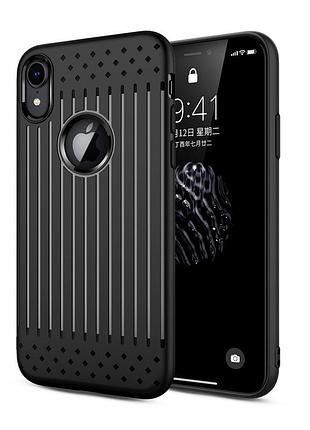 Чехол накладка primo shell tpu для apple iphone xr - black