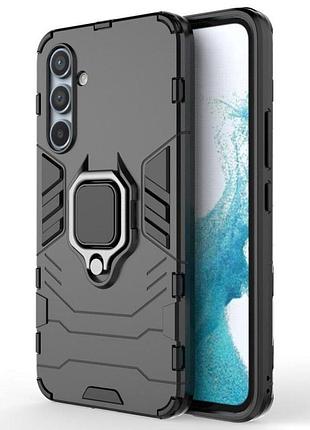 Чехол бампер primolux ring armor для телефона samsung galaxy a54 5g (sm-a546) - black