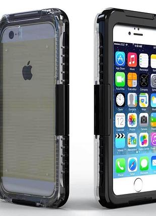Подводный чехол аквабокс primolux для apple iphone 6 / 6s / 7 / 8 / se 2020 / se 2022 - black