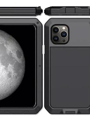 Противоударный чехол primo doom armor для смартфона apple iphone 15 pro - black 4