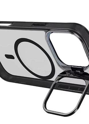 Чехол primo support magsafe для iphone 16 plus с защитой камер - black