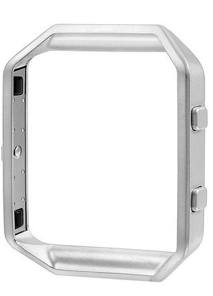 Металлический корпус рамка для часов fitbit blaze - silver