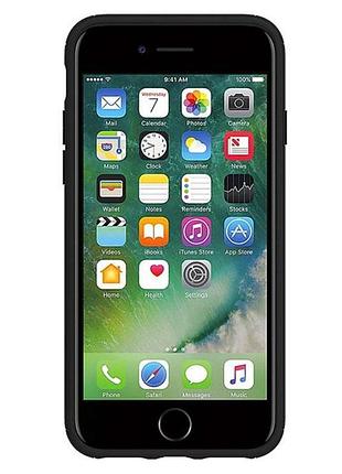 Чохол бампер primo gradient glass для apple iphone 6 / 6s - black 3