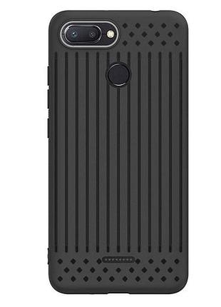 Чохол накладка primo shell tpu для xiaomi redmi 6 - black