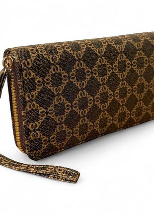 Жіночий клатч гаманець primolux fashion wallet портмоне - coffee