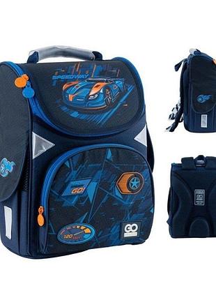 Рюкзак gopack education шкільний каркасний go24 5001s 7 speedway