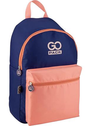 Рюкзак gopack city go20 159l 3 фиолетовий персиковий 44665