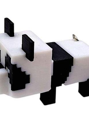 3d брелоки "minecraft panda / майнкрафт пандочка", keychain, 3d печать