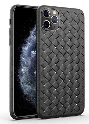 Чохол primo bv weaving для телефона apple iphone 13 pro - black