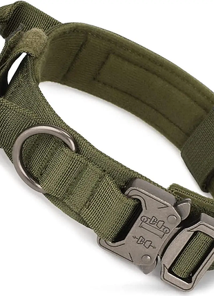 Тактичний нашийник primo dog для собак, розмір l (45-55см) - army green