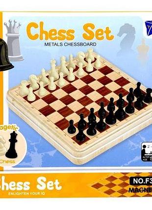 Настольная игра "шахматы" магнит.,в короб.16,5*16,5*2,5см