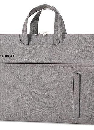 Сумка для ноутбука primolux notebook 15" - grey
