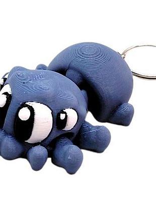 3d брелоки cute spider / паучок keychain, 3d печать