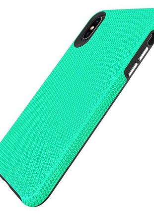 Противоударный чехол primo gibrid armor для apple iphone x / iphone xs - mint