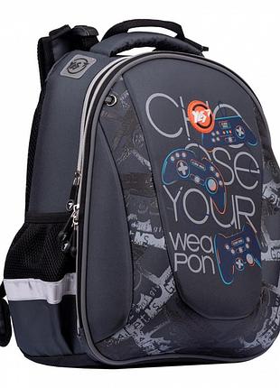 Рюкзак yes h 28 game сірий 557857