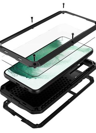 Противоударный чехол primo doom armor для смартфона samsung galaxy s23 (sm-s911) - black 3