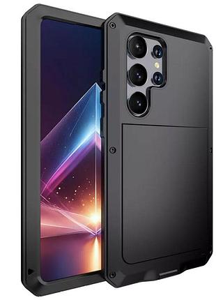 Противоударный чехол primo doom armor для смартфона samsung galaxy s25 ultra (sm-s938) - black