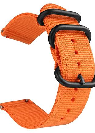 Нейлоновый ремешок primo traveller для часов amazfit active max / amazfit balance 2 - orange