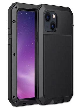 Противоударный чехол primo doom armor для смартфона apple iphone 14 - black