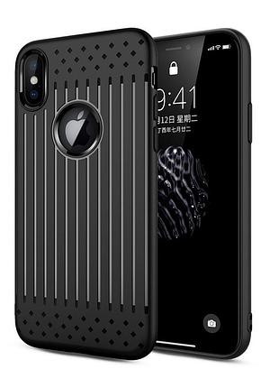 Чехол накладка primo shell tpu для apple iphone xs max - black