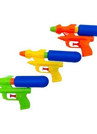 Игрушка. водяной пистолет 18,5см (микс видов), 1 шт