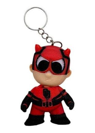 3d брелоки hero daredevil marvel / смельчак марвел keychain, 3d печать