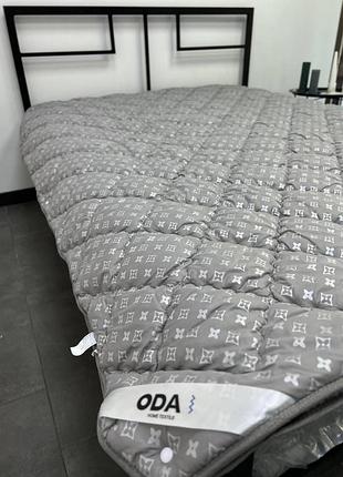 Одеяло 4 сезона oda евро 200x220 серый