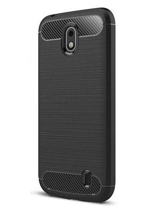 Чохол primo carbon fiber для nokia series 1 dual sim black
