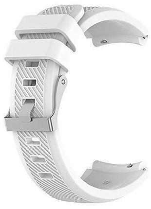 Силиконовый ремешок primo для часов xiaomi amazfit gtr 47 mm - white