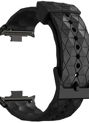 Ремешок primolux dimond силиконовый для часов xiaomi redmi watch 4 / xiaomi smart band 8 pro - black