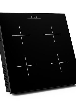 Электроплита настольная бытовая domotec, бытовая плита для приготовления, компактная электронная плитка tj-94