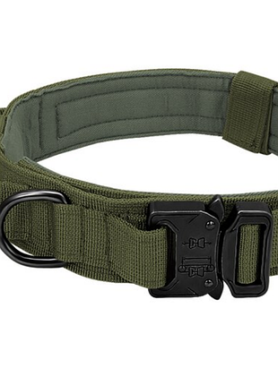 Тактичний нашийник primo dog для собак, розмір xl (53-63см) - army green