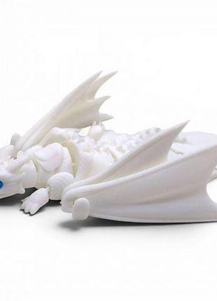 Фигурка 3d hero dragon light fury/ дневная лють, 3d печать "17см"