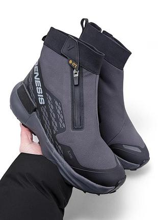 Зимові черевики terrex free hiker сірі 5