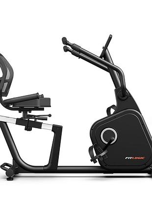 Горизонтальний велотренажер fitlogic b1902r