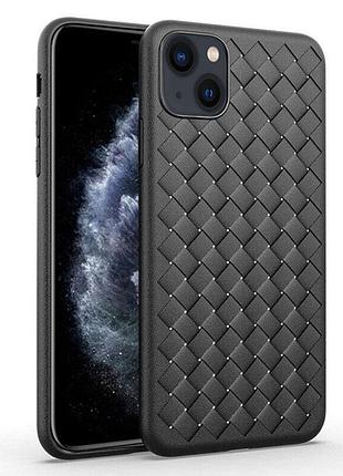 Чохол primo bv weaving для телефона apple iphone 13 - black